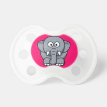 Heißes Rosa-niedlicher Elefant-einzigartiger Baby-