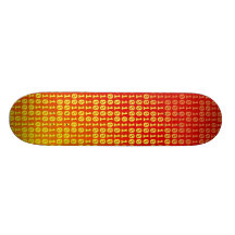 Heißes Stückchensteigungsmuster Individuelle Skateboarddecks