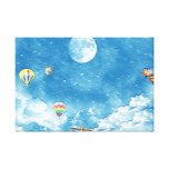 Heißluft-Ballon 70 dehnte Leinwand-Druck aus Galerie Falt Leinwand