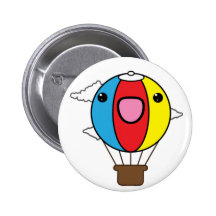 Heißluftballon Anstecknadel