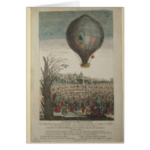Heißluftballon-Experiment Karten