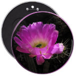 Helaines Kaktus-Blume Anstecknadelbutton