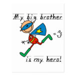 Held-Bruder-T-Shirts und Geschenke Postkarte