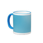 Hellblaues Licht Kaffeetasse