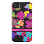 Helle Abdeckung der Hibiskus-Case-Mate-ID™ Apple 4 iPhone 4 Case-Mate Hüllen