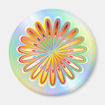 Helle Blume Kühlschrankmagnete