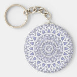 Helle Flocken-Mandala • Keychain Schlüsselbänder