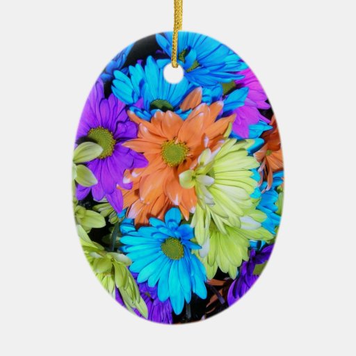 Helle Gänseblümchen Ornamente