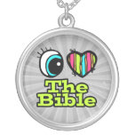 Helle Liebe des Augen-Herz-I die Bibel Amuletten
