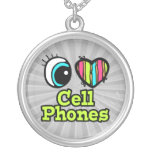 Helle Liebe-Zellen-Telefone des Augen-Herz-I Amuletten