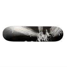 Helle Streifen Skateboard Brett