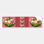 Heller Fruchtsalat-Wassermelone-Autoaufkleber