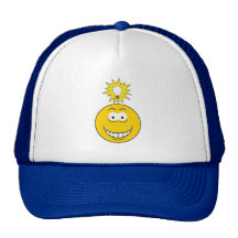 Heller Ideen-Smiley Trucker Caps