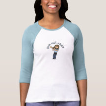 Heller Mädchen-Trompeter Tshirt
