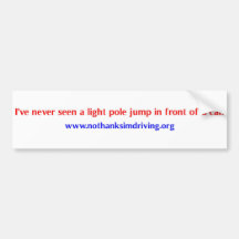 Heller Pole springen Auto Sticker