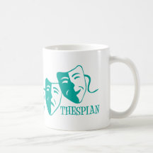 helles aquamarines des Thespian Tasse