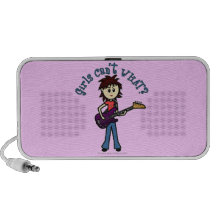 Helles Bass-Gitarren-Mädchen Mp3 Speaker