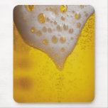Helles Bier-Schaum Mauspads