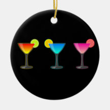 Helles Cocktail-Trio Ornament