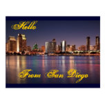 Hello From San Diego Post Card