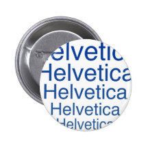 Helvetica regelmäßige wiederholende Carny Art Button