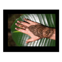Hennastrauch Bontanica Postkarte