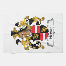 Henner Family Crest Towel