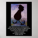 Henry Miller-Zitat - Plakat