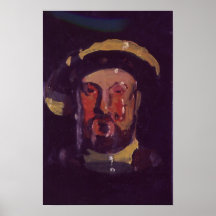 Henry VIII durch Lawrence Strauss Plakat