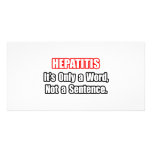 Hepatitis… nicht ein Satz Foto Karten