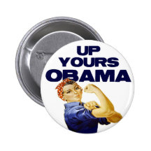 Herauf Ihr Obama Anstecknadelbutton