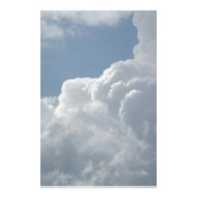 Herauf in die Wolken Individuelles Druckpapier