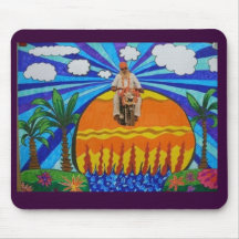 Heraus fliegend mousepads