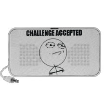 Herausforderung angenommen iPod speaker