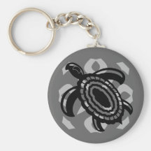 Herausgeschnittene Schildkröte Keychain Schlüsselanhänger