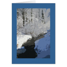 herausgeschnittene Winterkarte