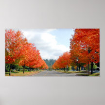 Herbst-Antrieb Posterdruck