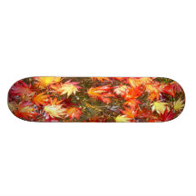 HERBST-BLÄTTER BEDRUCKTE SKATEBOARDDECKS