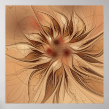 Herbst-Blume Plakat