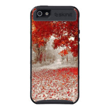Herbst geküsst durch Winter iPhone Skinit Fall