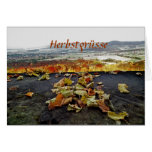 Herbst Grußkarten