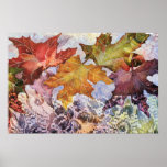 Herbst - Herbstlaub-Druck Posterdrucke