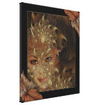 Herbst-hölzerne Nymphen-eingewickelte Leinwand-Kun Galerie Faltleinwand