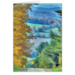 Herbst-Hügel-Karte