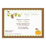Herbst-Jungen-Babyparty-Einladung
