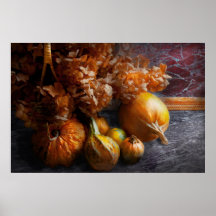 Herbst - Kürbis - Stillleben mit Kürbissen Plakatdrucke