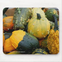 Herbst-Kürbisse Mousepad- fertigen besonders an