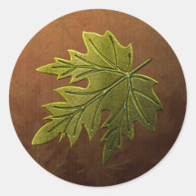 Herbst-Lied-Aufkleber