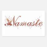 Herbst Namaste Yoga Sticker