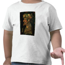 Herbst, von einer Reihe, welche die vier darstellt T-shirt